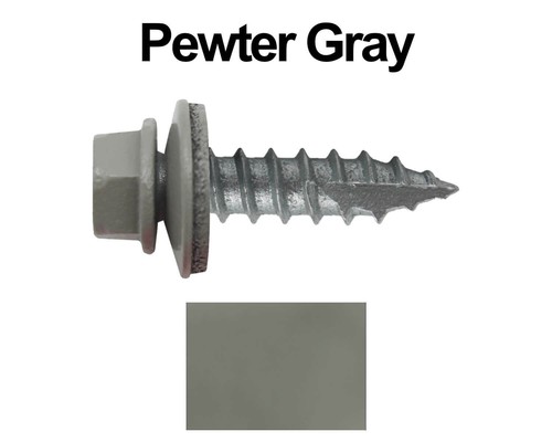 #14 x 1" METAL ROOFING SCREWS: Colored Metal Roofing Screw & Siding Screw - Picture 32 of 39