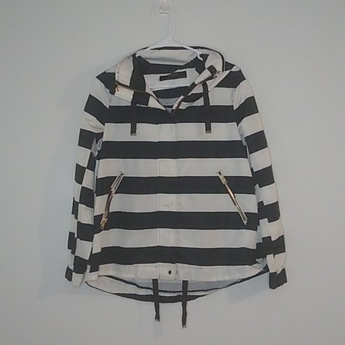 Zara Basic Outerwear Navy Blue and 