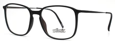 SILHOUETTE SPX2945 75 9140 Black Mens Square Full Rim Eyeglasses 54-17-140 B:45