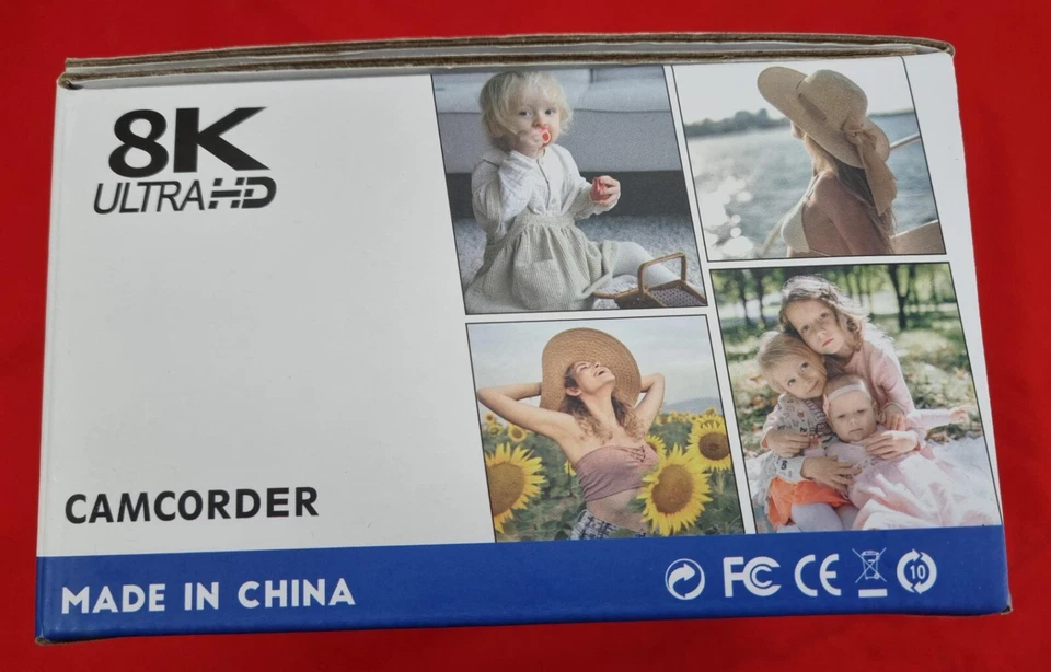 8K Ultra HD Video Camera 64MP Camcorder~18X Zoom,Touch Screen,2Battery(Brandnew) - Image 3 of 4