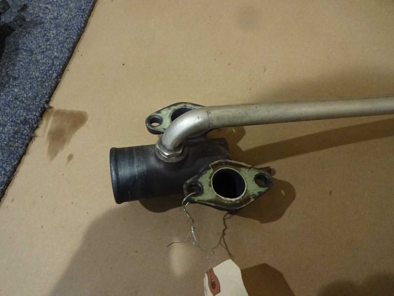 Ferrari 456,550   Water Manifold Connecting Duct With Pipe  P/N 154198