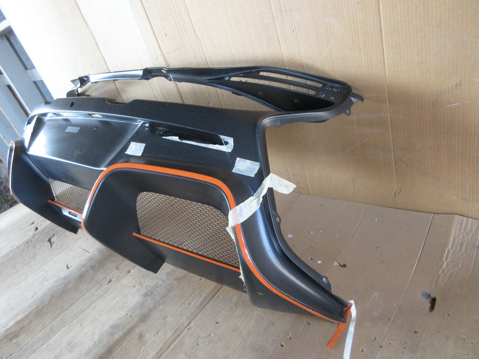McLaren 675LT Rear Bumper Carbon Fiber P/N 11A9898RP-02