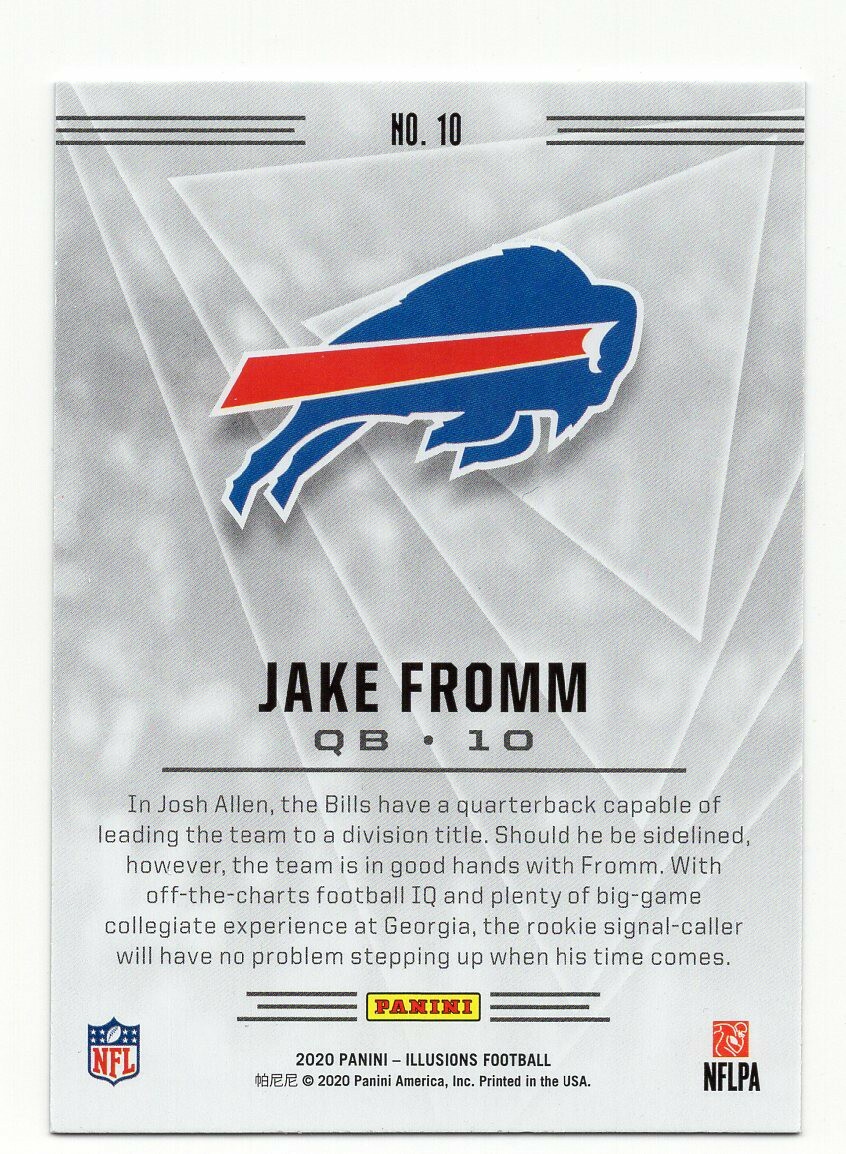 2020 Panini Illusions Football #10 Jake Fromm Rookie Card | eBay