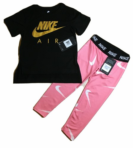 NWT NIKE W/W.O. DRI-FIT Legging & Tops 2PC Outfits ASSRTD Styles Sz 4, 5, 6, 6X - Picture 15 of 15