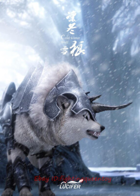 LUCIFER 1/6 コールド ウィンター ウルフ  LXF2208b LUCIFER LXF2208B COLD WINTER WOLF Wolf 1/6 Animal Model No Shield