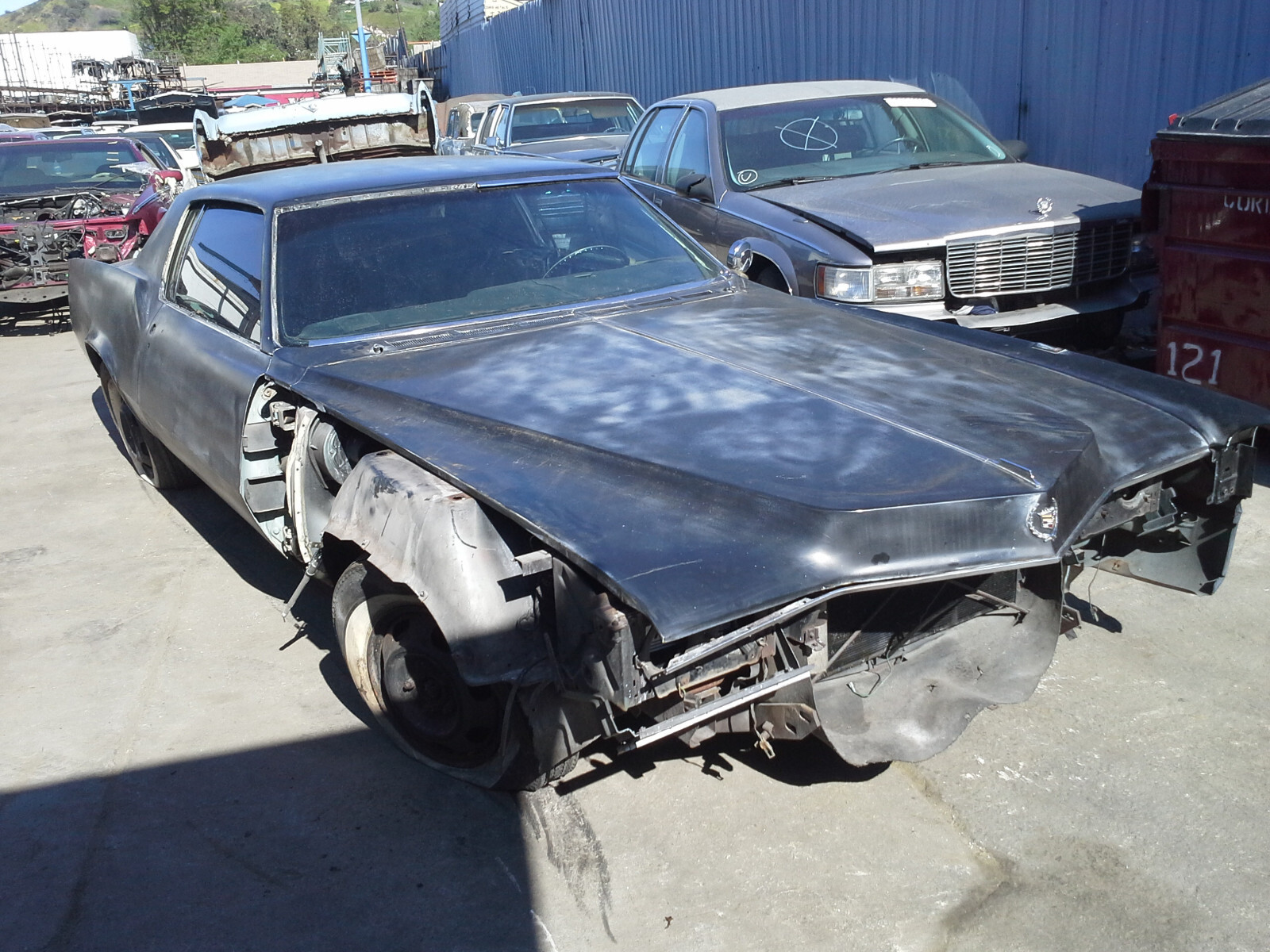 1967-1970 Cadillac Eldorado Rear Tail Light Assembly Backup Light Bezel ...
