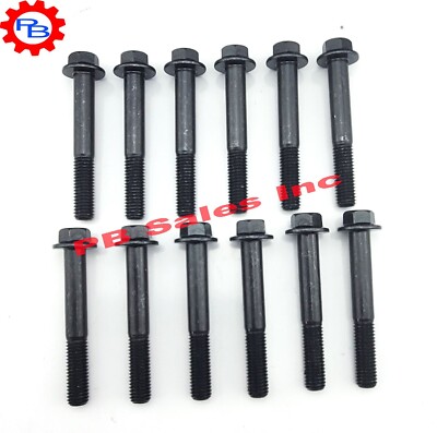 Qty 12 Exhaust manifold bolts  for Cummins 6CT 8.3L Rep # 3929537