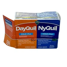 Vicks DayQuil & NyQuil LiquiCaps - Pack of 24 07/2026