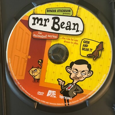 Mr. Bean The Animated Series Set 3 DVD A&E 2004 Grin And Bean It +