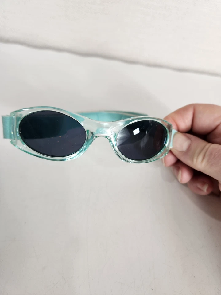 Gafas de sol Circo para bebé niño pequeño verde menta con banda ajustable flexible protección UV Foto 2 de 3
