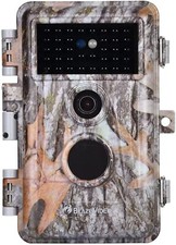 BlazeVideo 32MP 1296P Trail-Kameras kein Glühen Nachtsichtkamera für die Jagd