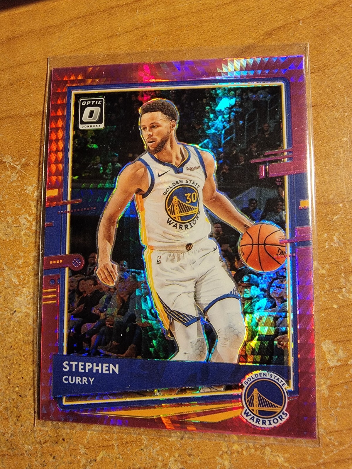 2020-21 Panini Donruss Optic - Hyper Pink Prizm #17 Stephen Curry