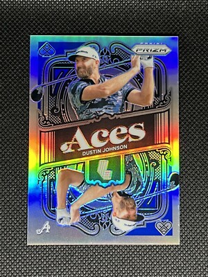 2024 Prizm LIV Golf Dustin Justin Blue Aces # ed 60/99
