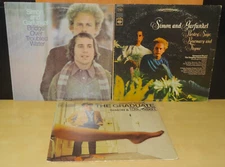 3 LP SIMON GARFUNKEL PARSLEY CS-9363 BRIDGE TROUBLED CS-9363 GRADUATE OS-3180