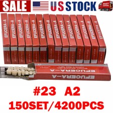 150Sets Denture 23 Shade A2 Acrylic Resin Full Set Teeth Upper Lower Dental USA