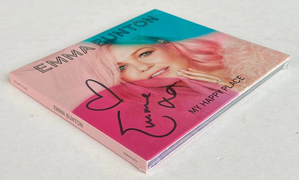 EMMA BUNTON * MY HAPPY PLACE * SIGNED 10 TRK CD * SPICE GIRLS * ROBBIE WILLIAMS - Image 3 of 3