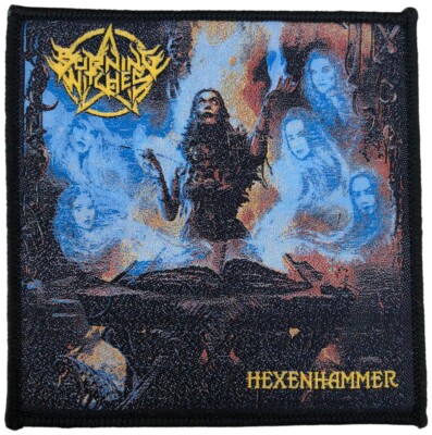 BURNING WITCHES - Hexenhammer - 9,7 x 9,6 cm - Patch - 168935
