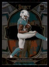 Erik Ezukanma 2022 Panini Select #95 RC Miami Dolphins