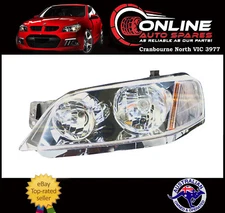 Headlight LEFT BLACK fit Ford Territory SY 2 5/09-4/11 head light lamp LH