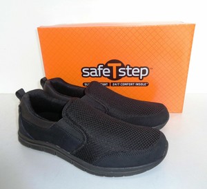 black slip on nurse shoes