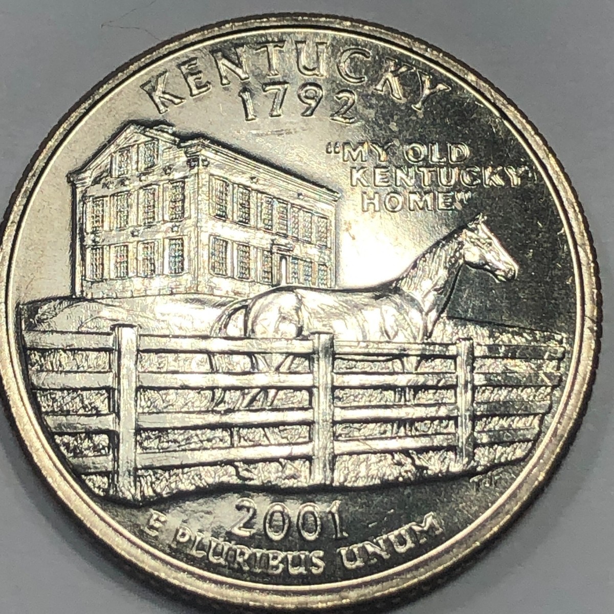 2001 D - Kentucky Statehood Quarter Dollar Coin | eBay