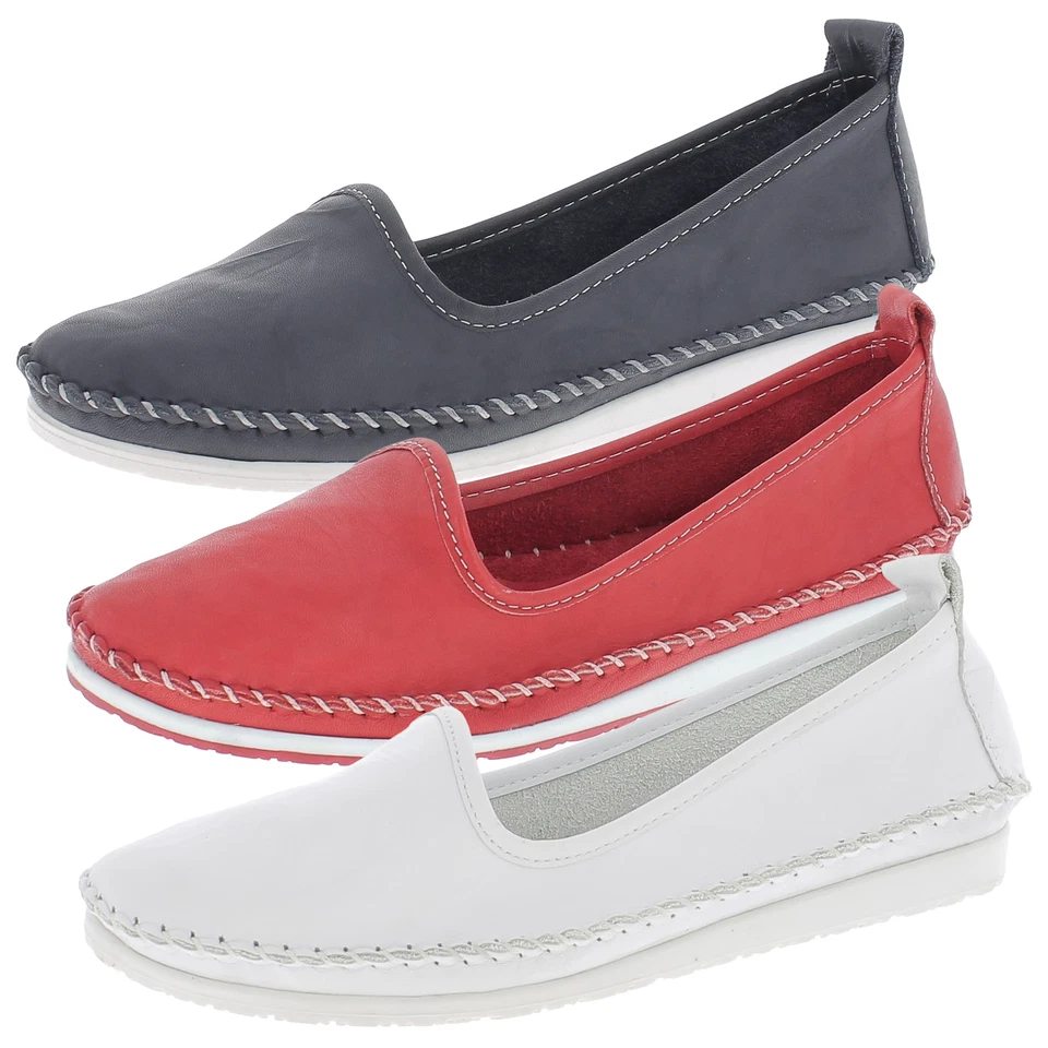 Andrea Conti 0027449 Chaussons Ballerines Mocassins Femme - Photo 1/1