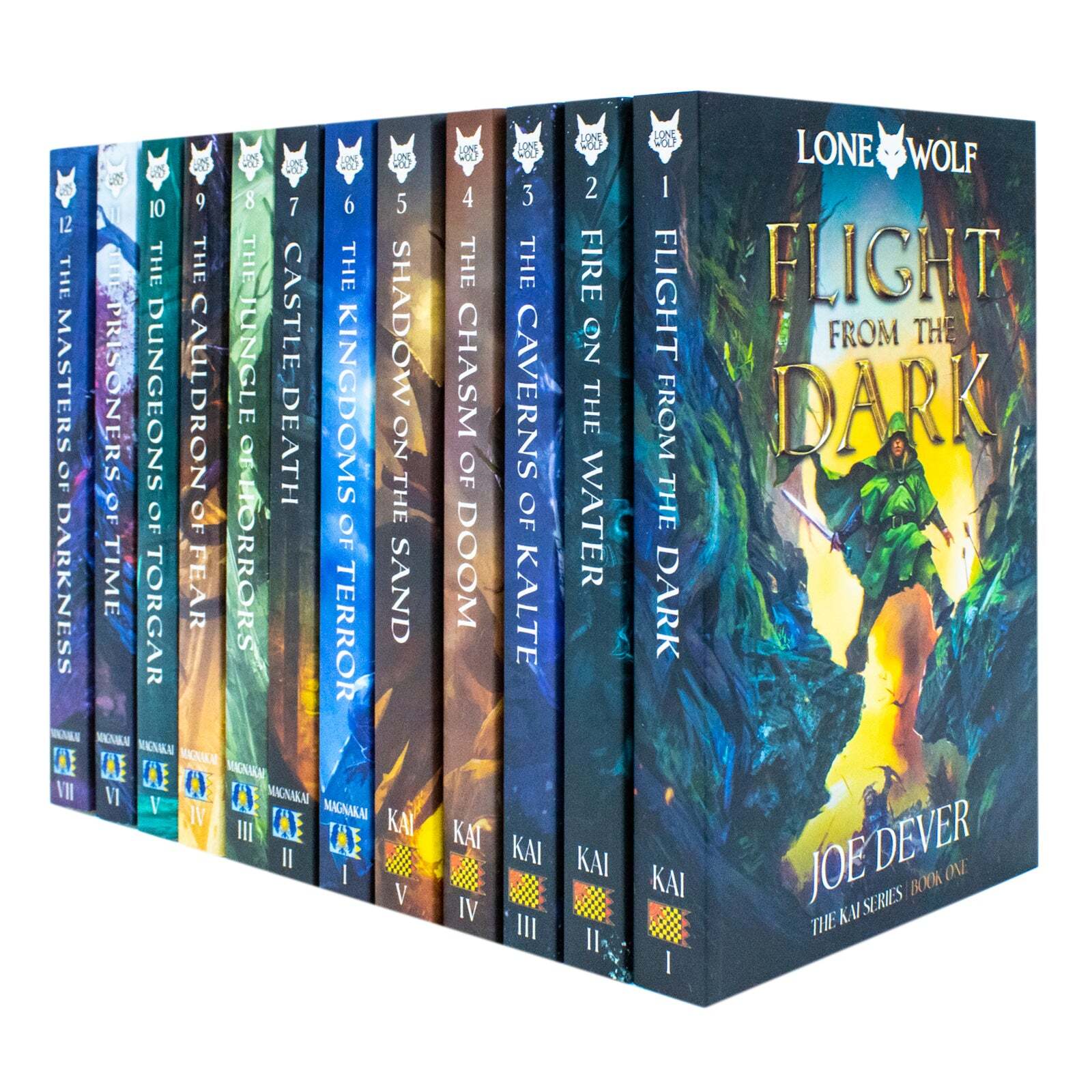 Lone Wolf Series Books 1-12 Collection Set By Joe Dever (Flight from | Joe Dever