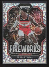 2022-23 Panini Prizm Fireworks Fast Break Prizm Bradley Beal #25 Washington