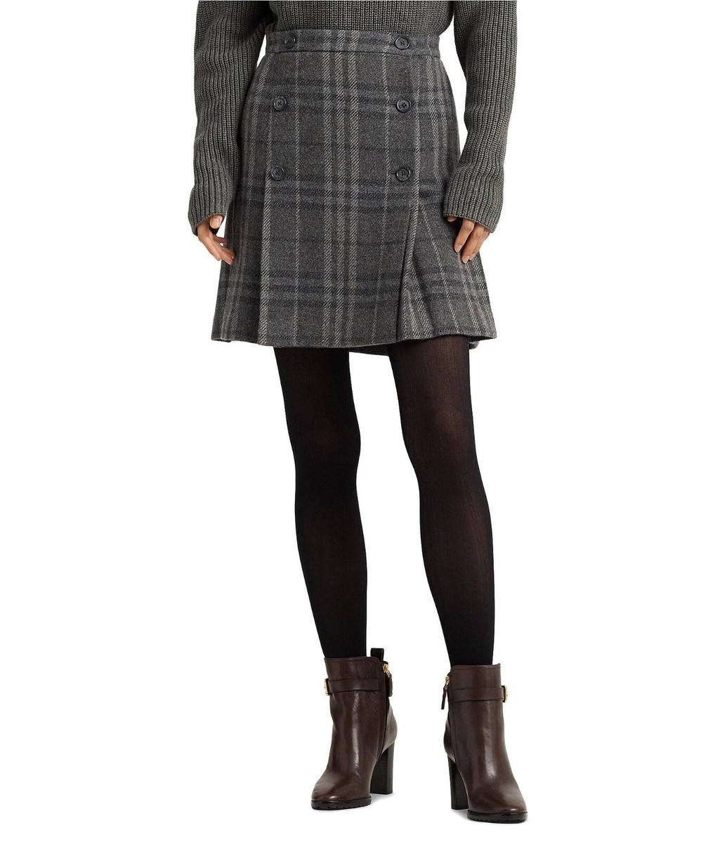 Skater winter wool skirt for women 4655-4 Skater winter wool skirt for women 4655-4