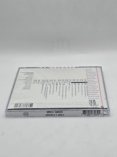 Herbie Hancock : Gershwin's World CD (1998) BRAND NEW SEALED - Foto 2 di 3