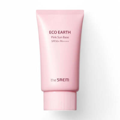 The Saem Eco Earth Pink Sun Base 50g #dau