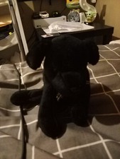 Ty Beanie Baby - LUKE the Black Lab Dog (6 Inch) MINT with MINT TAGS