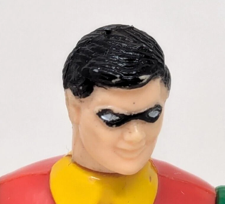 Figura de acción de colección 1989 Toybiz DC Comics Super Heroes Batman Robin juguete JM24 Foto 3 de 4