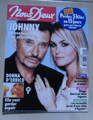 WIR ZWEI Nr. 2814 JOHNNY HALLYDAY Courteney COX Matthew PERRY Julio IGLESIAS