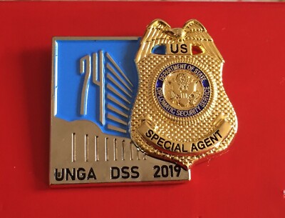 Pin Diplomatischer Sicherheitsdienst UNGA DSS 2019