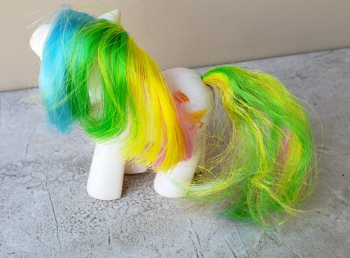 VINTAGE MLP Baby Quackers 1987 MY LITTLE PONY Toy Horse 1st Gen First Tooth - Picture 2 of 6