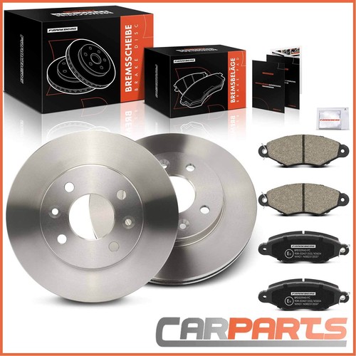 Kit Frein Avant PEUGEOT 206 - Disques Ventilés 247mm + Plaquettes Avant ATEC Germany - Compatible 206, 206 SW, 206+