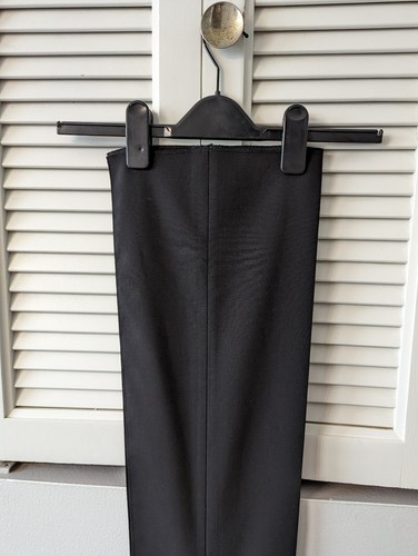 NWT Burberry London 98% Wool Black Dress Suit Pants WOMEN SIZE US 2 & 4 UNHEMMED - Picture 16 of 19
