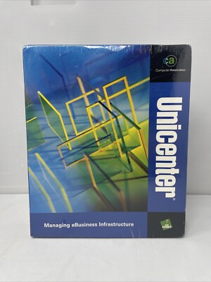 Computer Associates Unicenter Managing eBusiness Infrastructure New Sealed