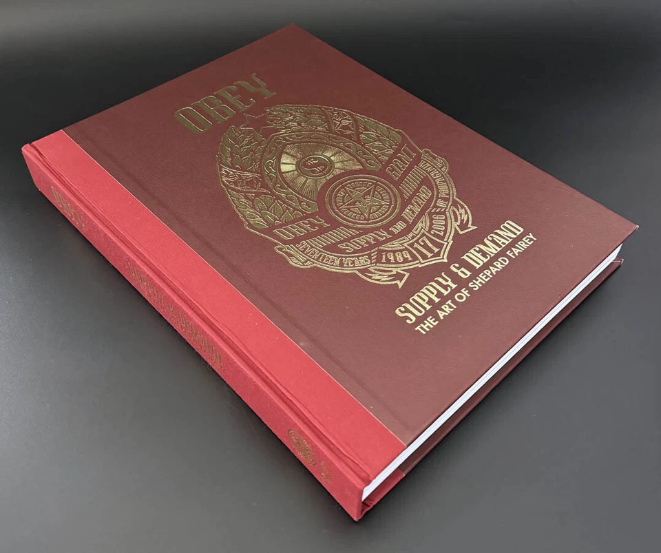 Shepard Fairey SIGNED AUTOGRAPHED Obey Supply & Demand + INSC 1st Ed 1st Print - Image 3 of 4