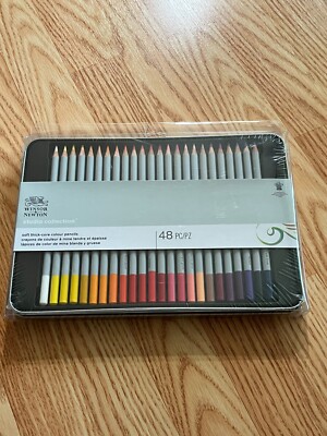Winsor Newton Studio Collection Soft Thick Core Colour Pencils 48 pc