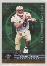 2001 Pacific Crown Royale 21st Century Rookies Chris Weinke #25 wo2