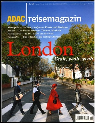 LONDON   Yeah, yeah, yeah ADAC Reisemagazin Queen Kultur Shopping NEUWERTIG 