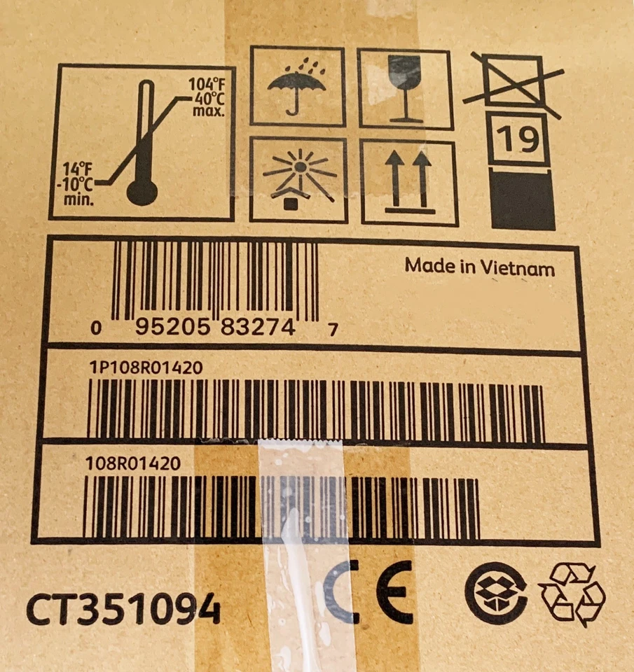 Cartucho de tambor negro Phaser 6510 genuino Xerox 108R01420 / WorkCentre 6515 ABIERTO Foto 4 de 4