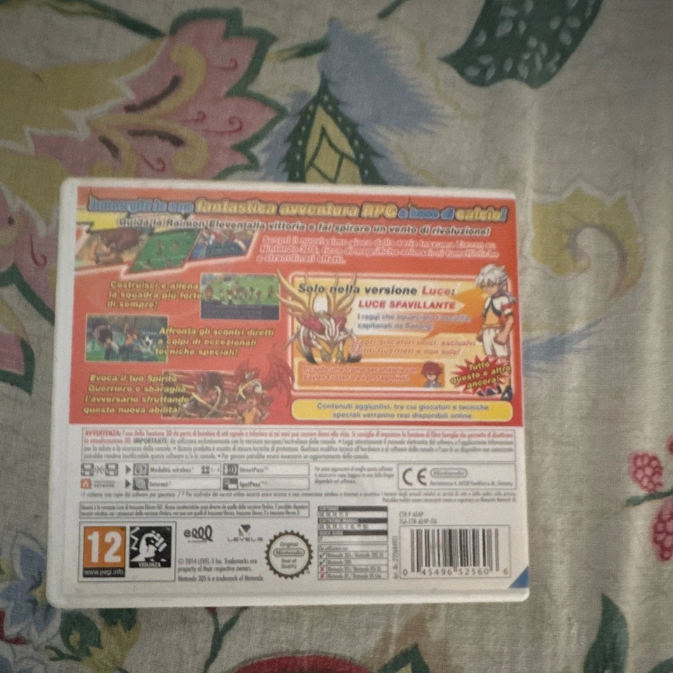 Inazuma Eleven Go: Luce (3DS) [Versione Europa] Custodia italiana, foto 2 di 3