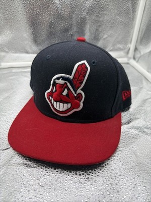 Cleveland Indians Wahoo Snap Back Hat Adjustable Baseball Cap Sport New Era