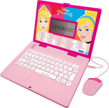 Lexibook Disney Princess - Educational and Bilingual Laptop Spanish/English - Gi