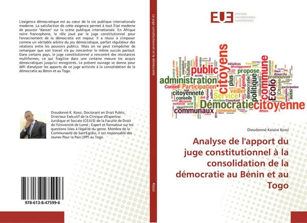 Analyse De L'apport Du Juge Constitutionnel à La Consolidation De La...-image