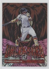 2022 Panini Donruss Unleashed Pink Fireworks Ronald Acuna Jr #UL-5 s1i