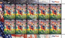 FIFA World Cup 2026 10 postage stamps list, Armenia